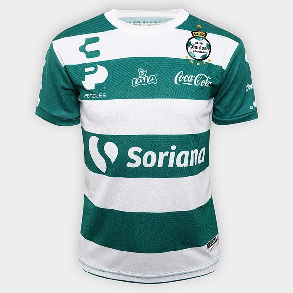 Camiseta Santos Laguna Primera 2018-2019 Blanco